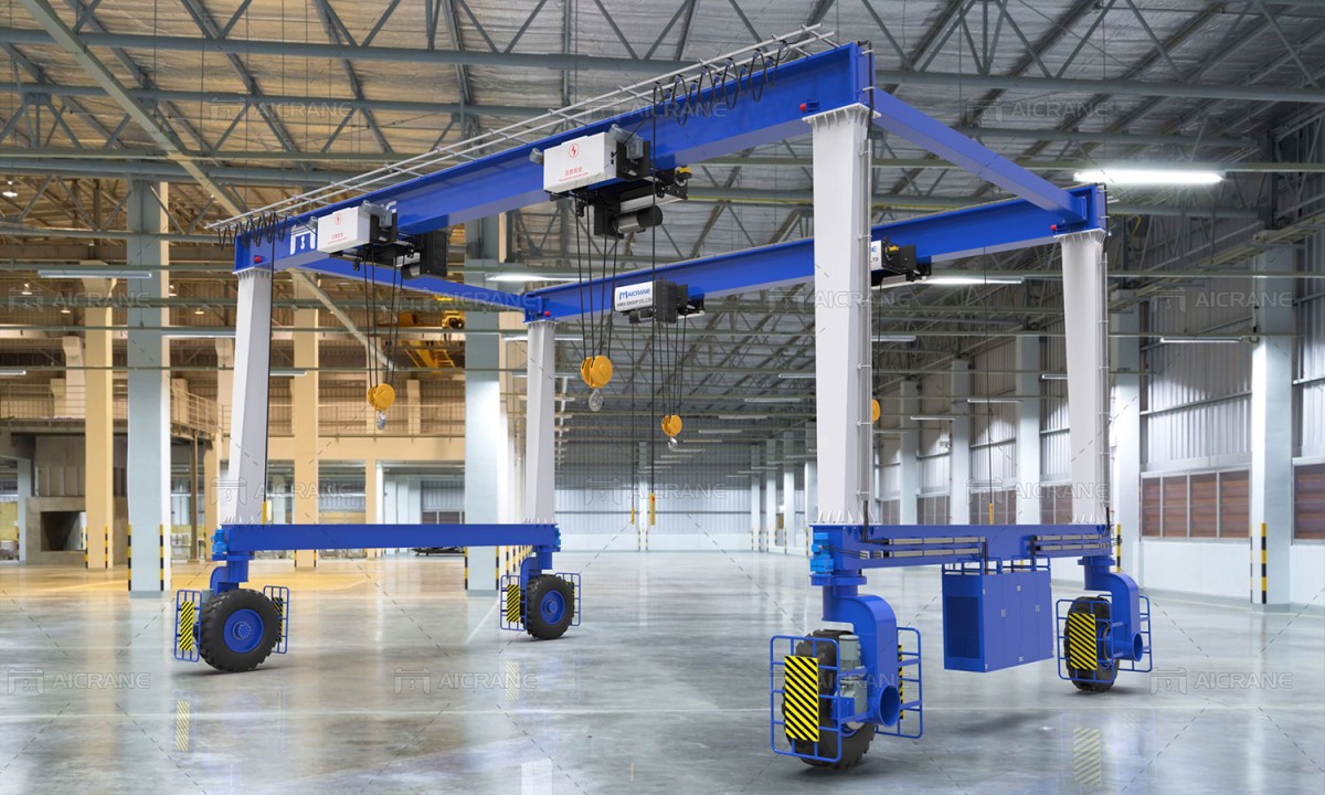 Illustrative example of gantry crane